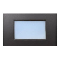 Outdoor Landscape Lighting LED 12V Low Voltage STA10 3.5W 3CCT 12V Low Voltage Rectangular Waterproof Horizontal Integrated LED Aluminum Stair Step Light Fixture Dark Bronze