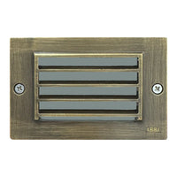 Outdoor Landscape Lighting LED 12V Low Voltage STB02 Brass Louver Horizontal Waterproof LED 12V Low Voltage 4.5