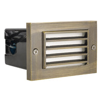 Outdoor Landscape Lighting LED 12V Low Voltage STB02 Brass Louver Horizontal Waterproof LED 12V Low Voltage 4.5