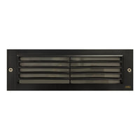 Outdoor Landscape Lighting LED 12V Low Voltage STB03 Brass 12V Low Voltage Louver Horizontal LED 9