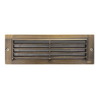 Outdoor Landscape Lighting LED 12V Low Voltage STB03 Brass 12V Low Voltage Louver Horizontal LED 9