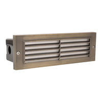 Outdoor Landscape Lighting LED 12V Low Voltage STB03 Brass 12V Low Voltage Louver Horizontal LED 9