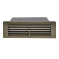 Outdoor Landscape Lighting LED 12V Low Voltage STB03 4x/8x/12x Package Louver Horizontal LED Brass 9