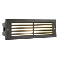 Outdoor Landscape Lighting LED 12V Low Voltage STB03 Brass 12V Low Voltage Louver Horizontal LED 9