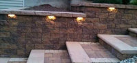 Outdoor Landscape Lighting LED 12V Low Voltage STA04 3+3W 3CCT 3000K/4000K/5000K 12V Low Voltage Cast Aluminum Rectangular Surface Mount LED Step or Deck Light