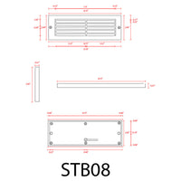 Outdoor Landscape Lighting LED 12V Low Voltage STB08 Cast Brass 12V Low Voltage 4W LED 9