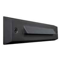 Outdoor Landscape Lighting LED 12V Low Voltage STB16 2W LED Cast Brass Surface Mounted Slim Horizontal Outdoor & Indoor Brass 7.37