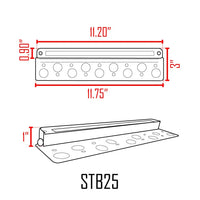 Outdoor Landscape Lighting LED 12V Low Voltage STB25 7W 5CCT Heavy Duty Cast Aluminum 12