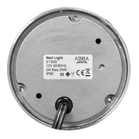 Outdoor Landscape Lighting LED 12V Low Voltage STS09 LED Round Stainless Steel Deck Light Surface Mount 12V Low Voltage Landscape Lighting