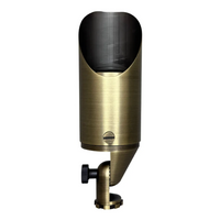 Outdoor Landscape Lighting LED 12V Low Voltage SPB04 Cast Brass Adjustable 12V Low Voltage LED Bullet Landscape Spotlight Outdoor Lighting MR16 Socket