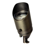 SPB05 Foco LED para paisaje de bajo voltaje Iluminación exterior ajustable - Latón Natural / Ninguna