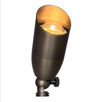 Outdoor Landscape Lighting LED 12V Low Voltage SPB14 12V Low Voltage LED Outdoor Landscape Cast Brass Spotlight MR16 Socket