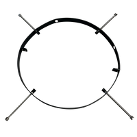 Outdoor Landscape Lighting LED 12V Low Voltage TRA01 Palm Tree Mounting Ring Light Bracket Landscape Lighting Accessory Light Fixture Mount