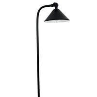 Outdoor Landscape Lighting LED 12V Low Voltage BPLP07 Tulay Bell Brass Path Light Low Voltage Landscape Lighting Black