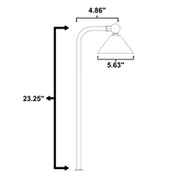Outdoor Landscape Lighting LED 12V Low Voltage BPLP07 Tulay Bell Brass Path Light 4x/8x/12x G4 2W Dimmable 2700K Package Low Voltage Landscape Lighting