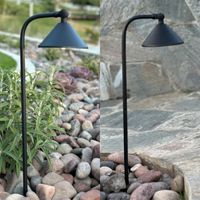 Outdoor Landscape Lighting LED 12V Low Voltage BPLP07 Tulay Bell Brass Path Light 4x/8x/12x G4 2W Dimmable 2700K Package Low Voltage Landscape Lighting