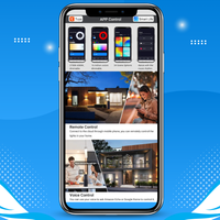 Outdoor Landscape Lighting LED 12V Low Voltage CDPSR58 4x/8x/12x Package Wi-Fi Smart RGBCW 3W Stainless Steel Directional Pathway Light LED 12V Low Voltage Bollard Landscape Lighting