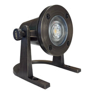 ULB01 12V Low Voltage Underwater Brass LED Fountain Pond Lighting MR16 Socket - None