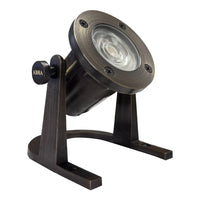 Outdoor Landscape Lighting LED 12V Low Voltage ULB01 12V Low Voltage Underwater Brass LED Fountain Pond Lighting MR16 Socket