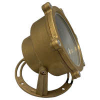 Outdoor Landscape Lighting LED 12V Low Voltage ULB02 4x/8x/12x Package Cast Brass LED 12V Low Voltage Underwater Pond Light IP68 Waterproof with PAR36 10W 160° 3000K Bulb