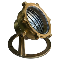 Outdoor Landscape Lighting LED 12V Low Voltage ULB02 4x/8x/12x Package Cast Brass LED 12V Low Voltage Underwater Pond Light IP68 Waterproof with PAR36 10W 160° 3000K Bulb