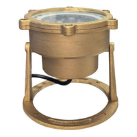 Outdoor Landscape Lighting LED 12V Low Voltage ULB02 Cast Brass PAR36 Socket LED 12V Low Voltage Underwater Pond Light IP68 Waterproof PAR36 Socket