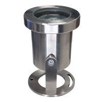 Outdoor Landscape Lighting LED 12V Low Voltage ULB03 12V Low Voltage Stainless Steel Underwater Landscape LED Fountain Light Pond Lighting IP68 MR16 Socket