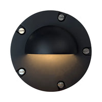 Outdoor Landscape Lighting LED 12V Low Voltage UNB02 4x/8x/12x Package Cast Brass 12V Low Voltage Half Moon Round LED In-ground Well Light IP65 Waterproof with MR16 Socket 5W 3000K Bulb