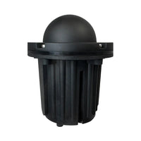 Outdoor Landscape Lighting LED 12V Low Voltage UNB02 Cast Brass 12V Low Voltage Half Moon Round LED In-ground Well Light MR16 Socket IP65 Waterproof