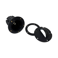 Outdoor Landscape Lighting LED 12V Low Voltage UNB02 Cast Brass 12V Low Voltage Half Moon Round LED In-ground Well Light MR16 Socket IP65 Waterproof