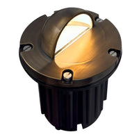 Outdoor Landscape Lighting LED 12V Low Voltage UNB02 4x/8x/12x Package Cast Brass 12V Low Voltage Half Moon Round LED In-ground Well Light IP65 Waterproof with MR16 Socket 5W 3000K Bulb