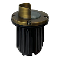 Outdoor Landscape Lighting LED 12V Low Voltage UNB03 Cast Brass 12V Low Voltage Shielded LED In-ground Well Light MR16 Socket IP65 Waterproof