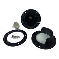 Outdoor Landscape Lighting LED 12V Low Voltage UNB03 Cast Brass 12V Low Voltage Shielded LED In-ground Well Light MR16 Socket IP65 Waterproof