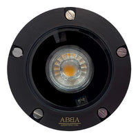 Outdoor Landscape Lighting LED 12V Low Voltage UNB04 Cast Brass 12V Low Voltage Round LED In-Ground Well Light MR16 Socket IP65 Waterproof