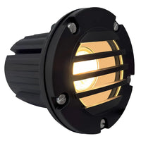 Outdoor Landscape Lighting LED 12V Low Voltage UNB06 4x/8x/12x Package Cast Brass 12V Low Voltage Round Grill LED In-Ground Well Light IP65 Waterproof with MR16 5W 3000K Bulb