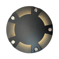 Outdoor Landscape Lighting LED 12V Low Voltage UNB07 Cast Brass 12V Low Voltage Round Multi-Directional LED In-ground Well Light MR16 Socket IP65 Waterproof