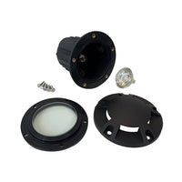 Outdoor Landscape Lighting LED 12V Low Voltage UNB07 Cast Brass 12V Low Voltage Round Multi-Directional LED In-ground Well Light MR16 Socket IP65 Waterproof