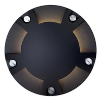 Outdoor Landscape Lighting LED 12V Low Voltage UNB07 Cast Brass 12V Low Voltage Round Multi-Directional LED In-ground Well Light MR16 Socket IP65 Waterproof
