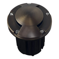 Outdoor Landscape Lighting LED 12V Low Voltage UNB10 4x/8x/12x Package Cast Brass Round Bi-Directional 12V Low Voltage LED In-ground Well Light with MR16 5W 3000K Bulb