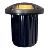Outdoor Landscape Lighting LED 12V Low Voltage UNB11 4x/8x/12x Package Cast Brass Round Tri-Directional 12V Low Voltage LED In-ground Light with MR16 5W 3000K Bulb