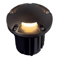 Outdoor Landscape Lighting LED 12V Low Voltage UNB11 4x/8x/12x Package Cast Brass Round Tri-Directional 12V Low Voltage LED In-ground Light with MR16 5W 3000K Bulb