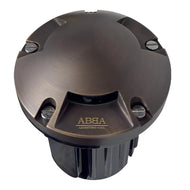 UNB11 Luz LED empotrable redonda tridireccional de bajo voltaje de latón fundido - Ninguna