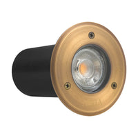 Outdoor Landscape Lighting LED 12V Low Voltage UNB12 Cast Brass 12V Low Voltage Round LED In-ground Well Light IP65 Waterproof MR16 Socket