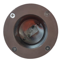 Outdoor Landscape Lighting LED 12V Low Voltage UNF07 4x/8x/12x Package Fiber Glass 12V Low Voltage Round LED In-ground Well Light IP65 Waterproof with MR16 5W 3000K Bulb