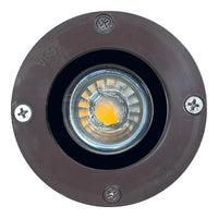 Outdoor Landscape Lighting LED 12V Low Voltage UNF07 Fiber Glass 12V Low Voltage Round LED In-ground Well Light IP65 Waterproof MR16 Socket
