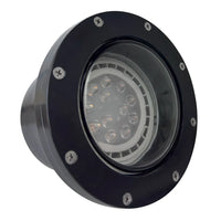 Outdoor Landscape Lighting LED 12V Low Voltage UNF08 Fiber Glass 12V Low Voltage Commercial LED In-ground Well Light IP65 Waterproof PAR36 Socket