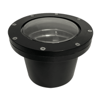 Outdoor Landscape Lighting LED 12V Low Voltage UNF08 4x/8x/12x Package Fiber Glass 12V Low Voltage Commercial PAR36 LED In-ground Well Light IP65 Waterproof with PAR36 10W 160° 3000K Bulb