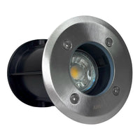 Outdoor Landscape Lighting LED 12V Low Voltage UNS02 Stainless Steel Waterproof In-Ground 12V Low Voltage LED Underground Light Landscape Lighting MR16 Socket
