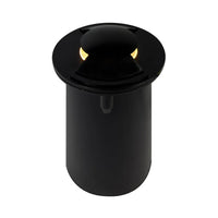 Outdoor Landscape Lighting LED 12V Low Voltage UNS04 Stainless Steel Bi Directional Two Slit In-Ground 12V Low Voltage LED In Ground Landscape Lighting MR16 Socket Black
