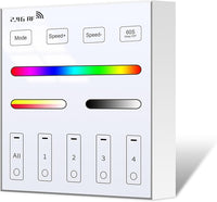 Outdoor Landscape Lighting LED 12V Low Voltage LM052 Zigbee LED Strip Light 5 in 1 Tuya Controller Compatible with Alexa and Google Assistant, for Dimming CCT RGB RGBW RGBCCT (Zigbee Gateway Network Required) WR01RF RGB RGBW Remote (+$49.99)